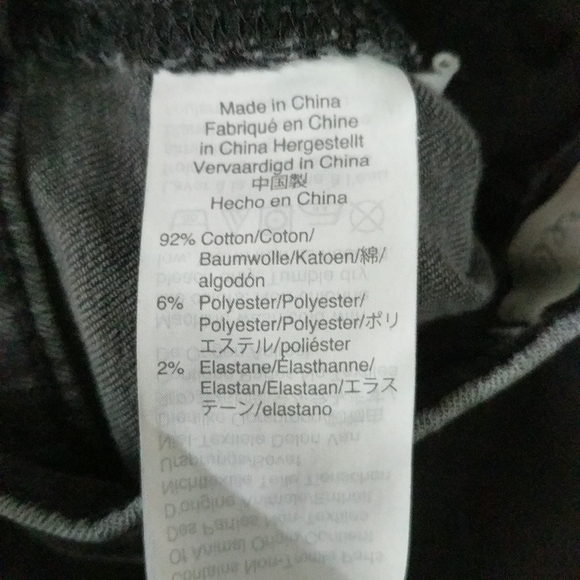 Madewell 8" High Rise Skinny Faded Black Raw Hem Distressed Jeans - size 25 - Picture 4 of 10